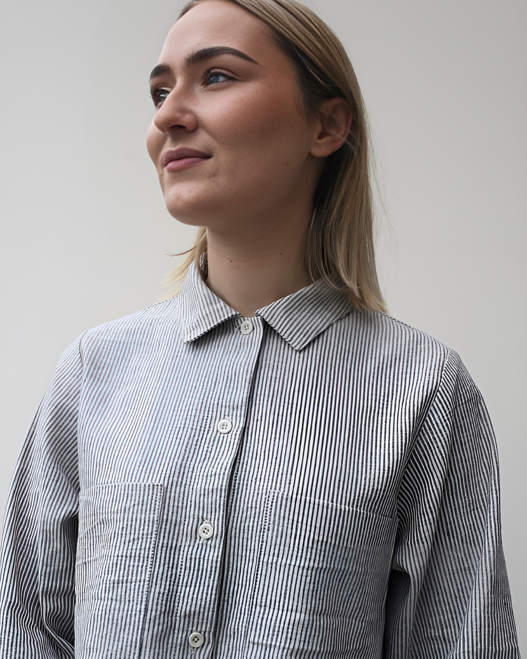 Womens Blouse | Linen Blouse | Vintage Style | Peplum Top | Size 6-24 | sustainable fashion brand