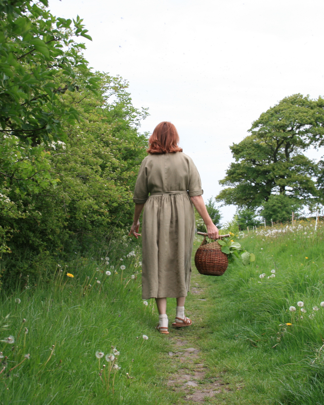 Womens Midi Dress | Irish Linen Dress | Size 6-24 | sustainable fashion brand