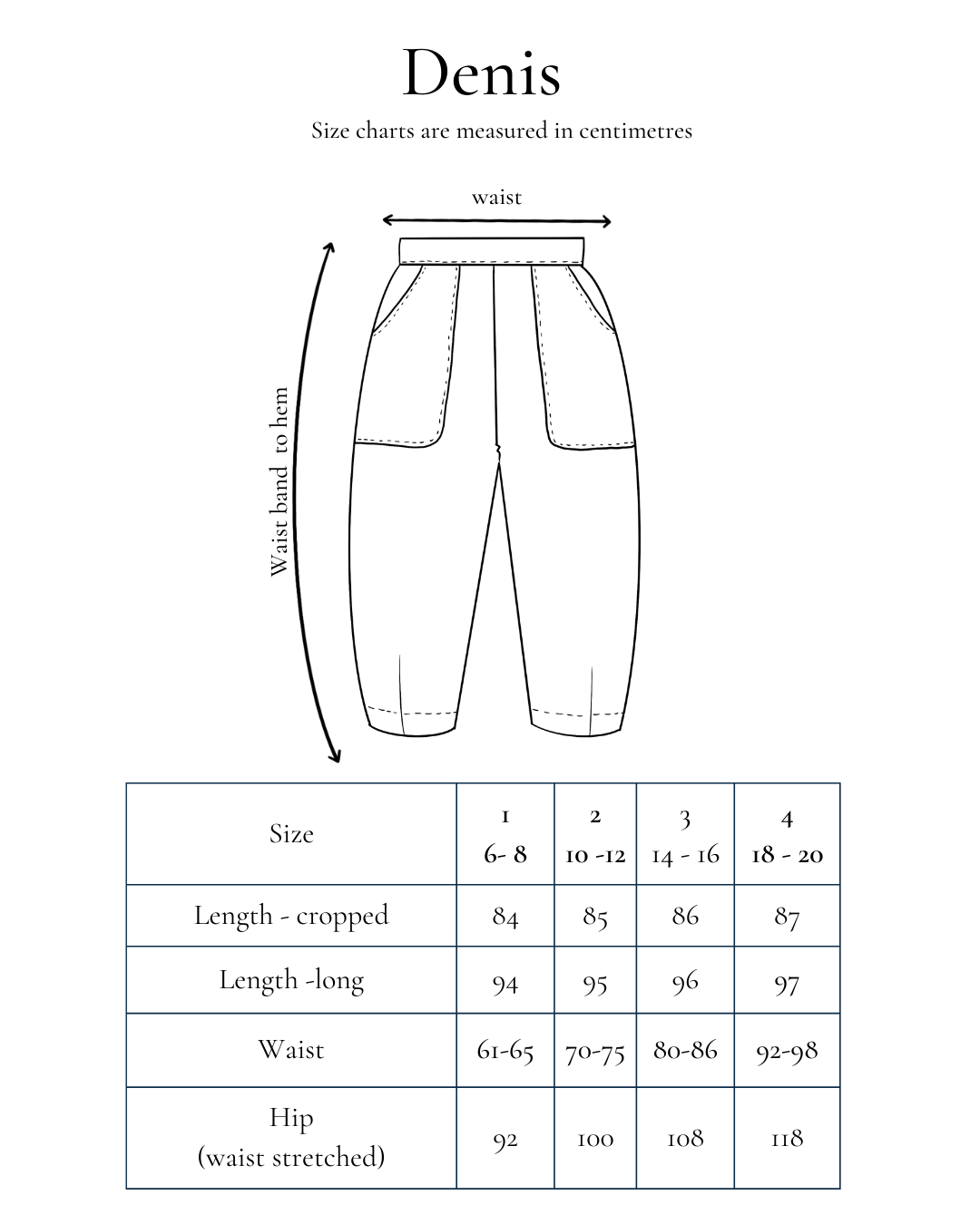 Womens Trouser | Wide Leg Trouser | Size 6-24 | sustainable fashion brand