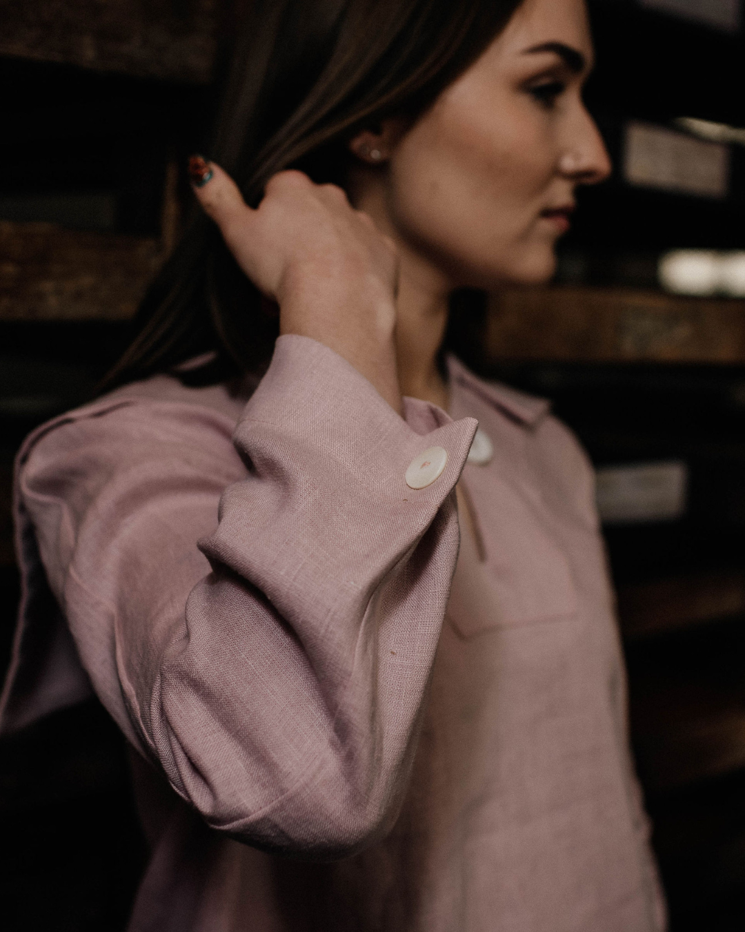 Womens Blouse | Linen Blouse | Vintage Style | Size 6-20 | sustainable fashion brand