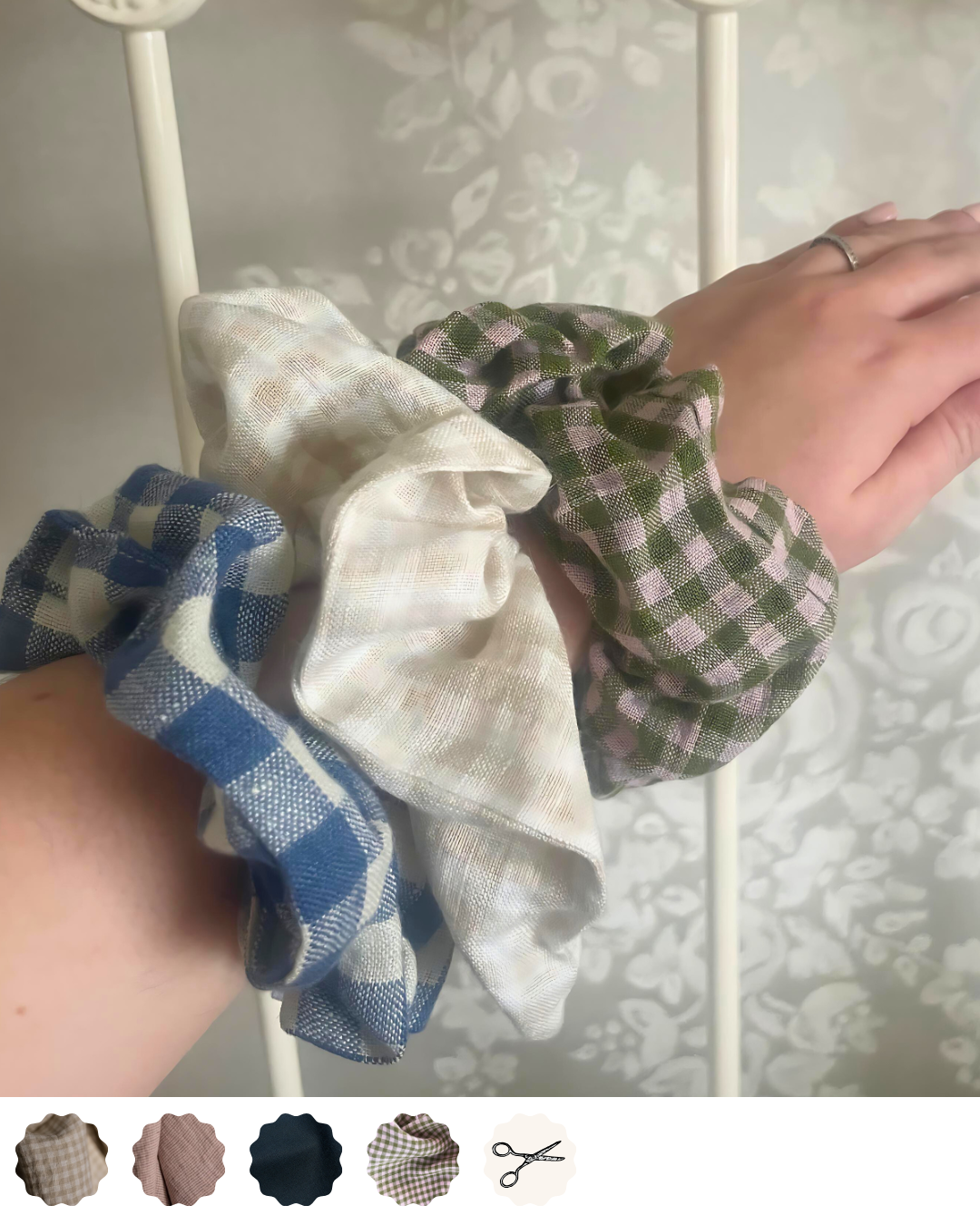 Zero waste | hair scrunchie |sustainable fashion brand