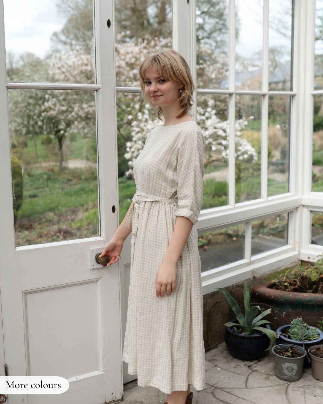 HELEN | linen dress