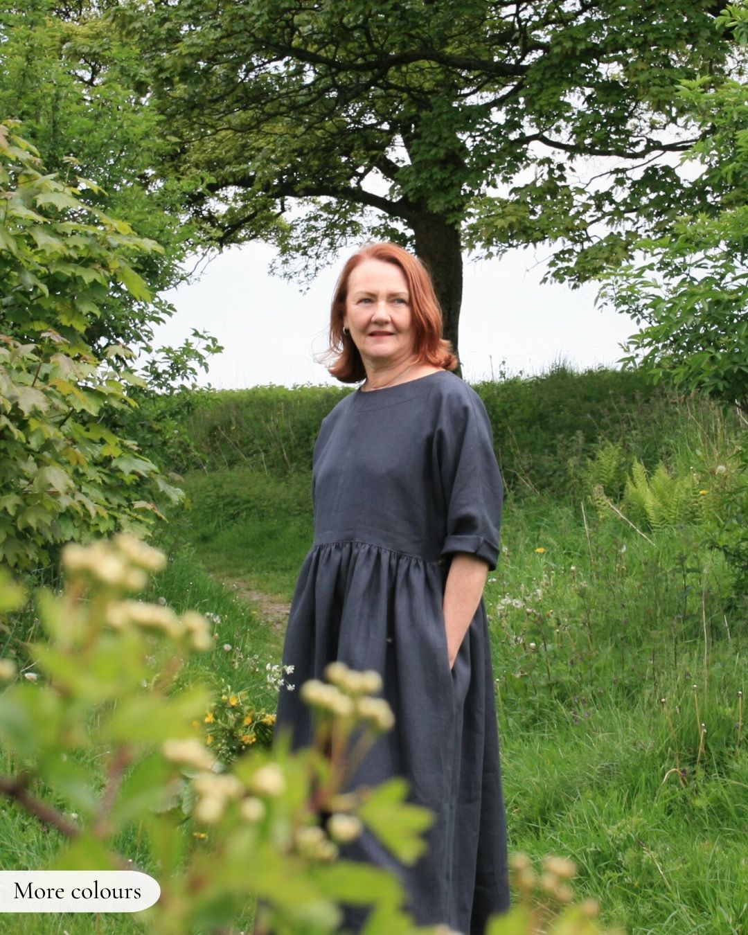 HELEN | Irish Linen dress