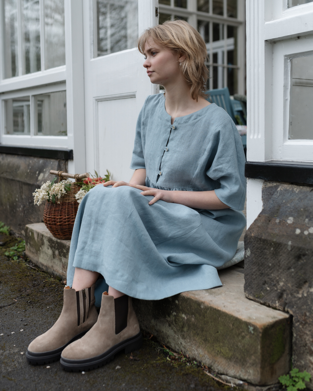Womens Linen Dress | Dress | Size 6-24 | sustainable fashion brand