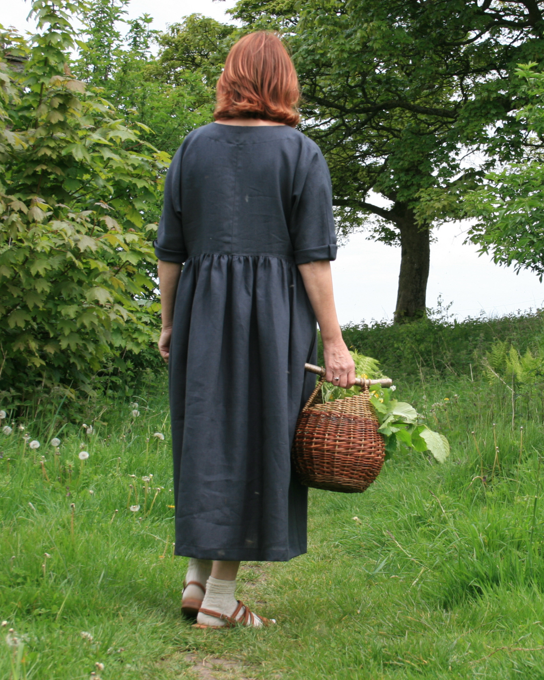Womens Midi Dress | Irish Linen Dress | Size 6-24 | sustainable fashion brand