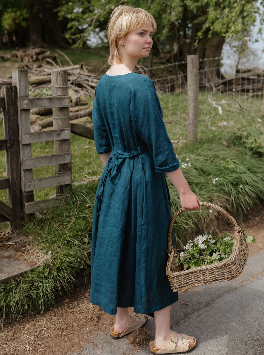 HELEN | linen dress