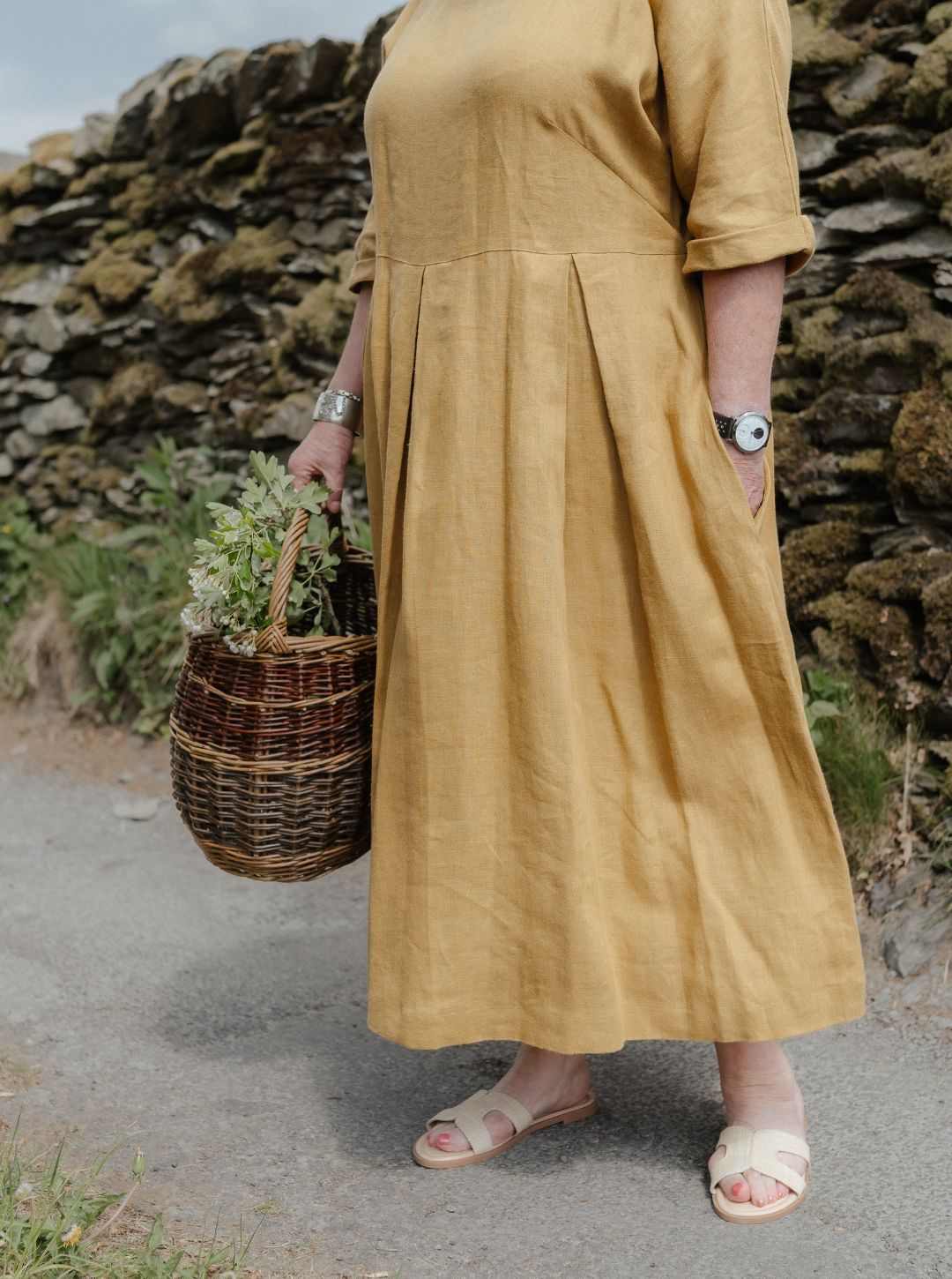 HELEN | linen dress