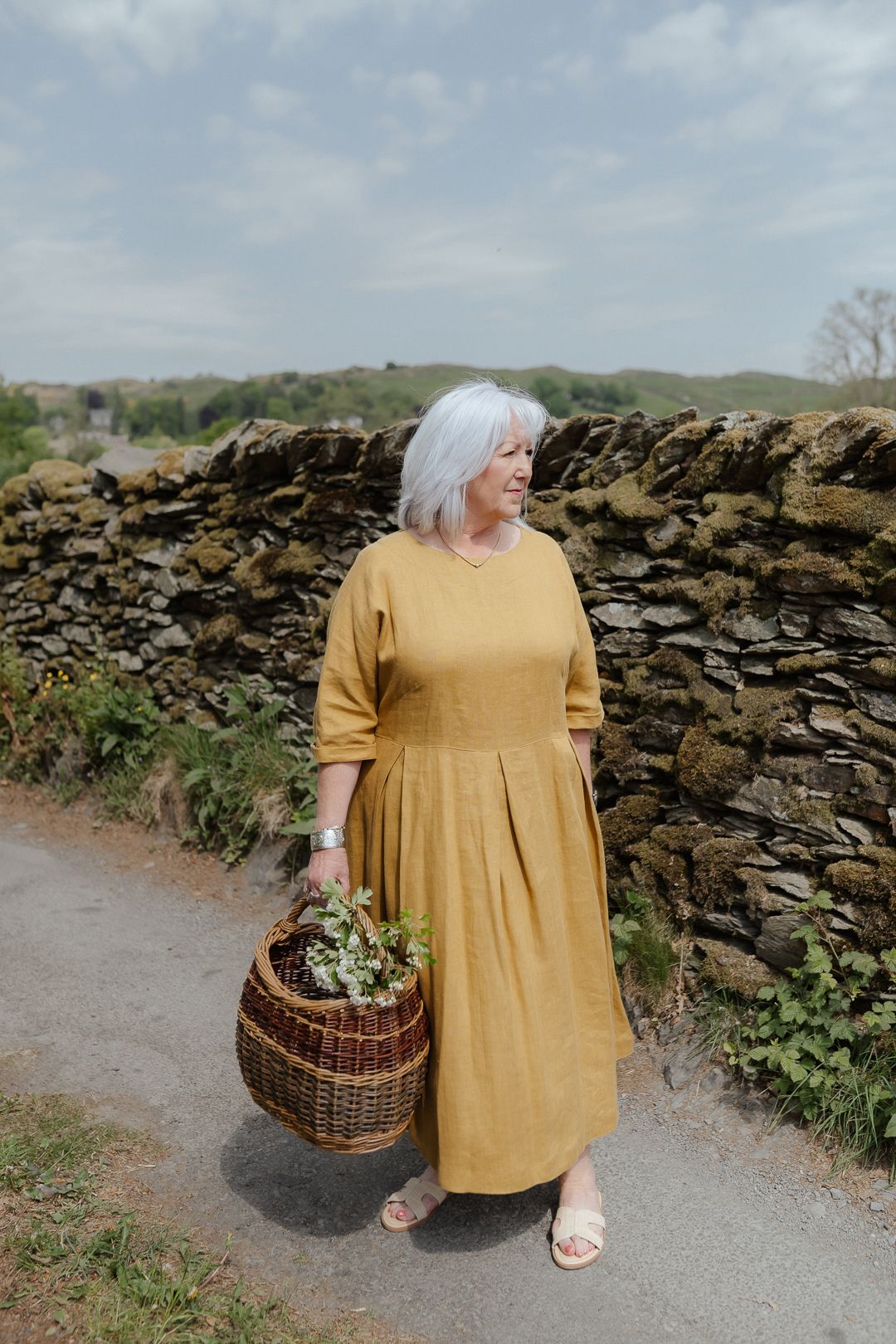 HELEN | linen dress