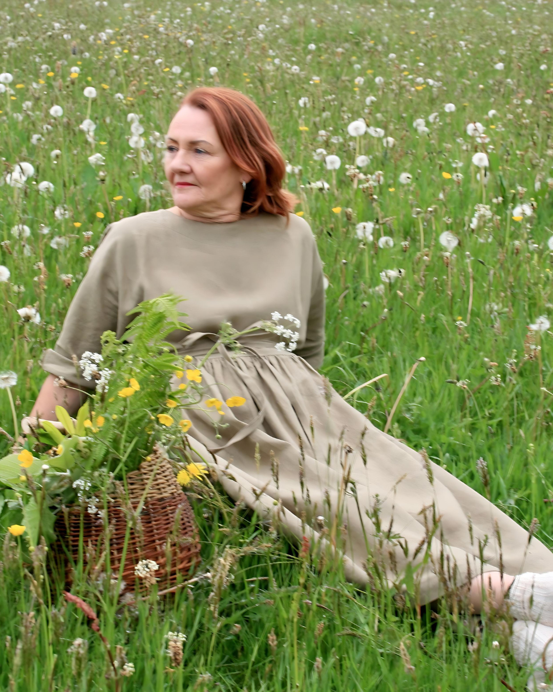 Womens Midi Dress | Irish Linen Dress | Size 6-24 | sustainable fashion brand
