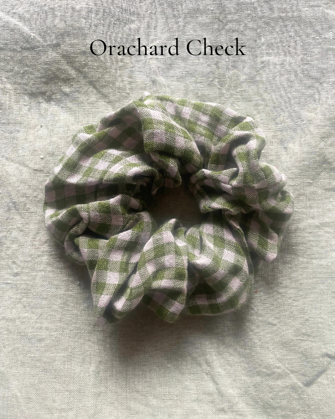 Zero waste | hair scrunchie |sustainable fashion brand