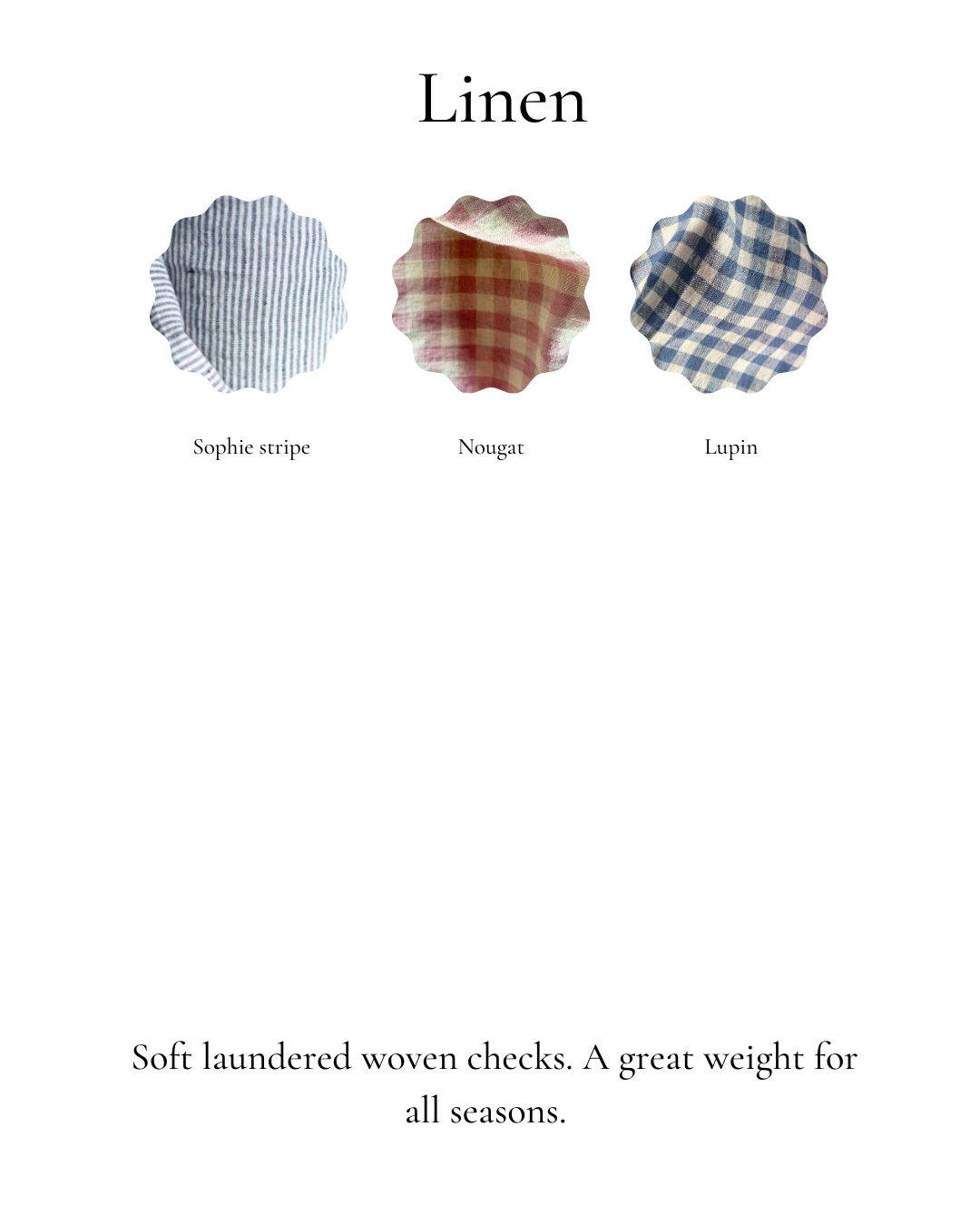JOYCE | pleated | linen top