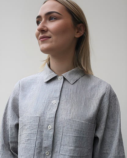 Womens Blouse | Linen Blouse  | Vintage Style | Peplum Top  | Size 6-24 | sustainable fashion brand