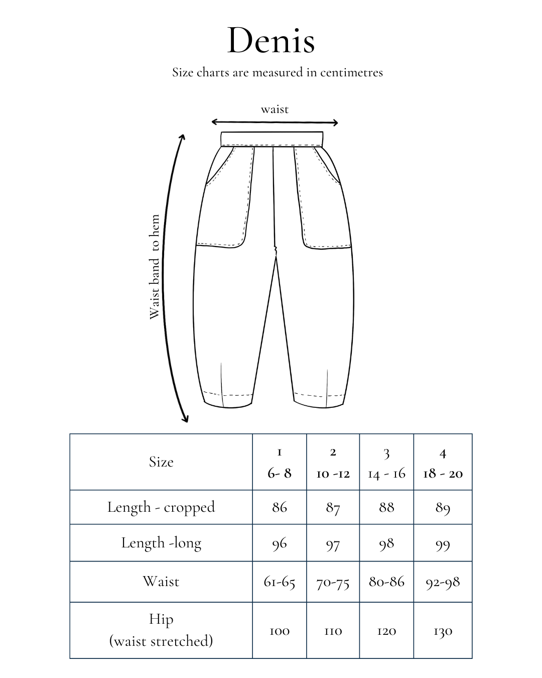 Womens Trouser | Wide Leg Trouser | Size 6-24 | sustainable fashion brand