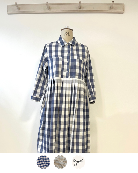 DOROTHY | shirt dress | pleated skirt