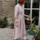 Womens Linen Dress | Pleated Dress | Size 6-24 | sustainable fashion brand