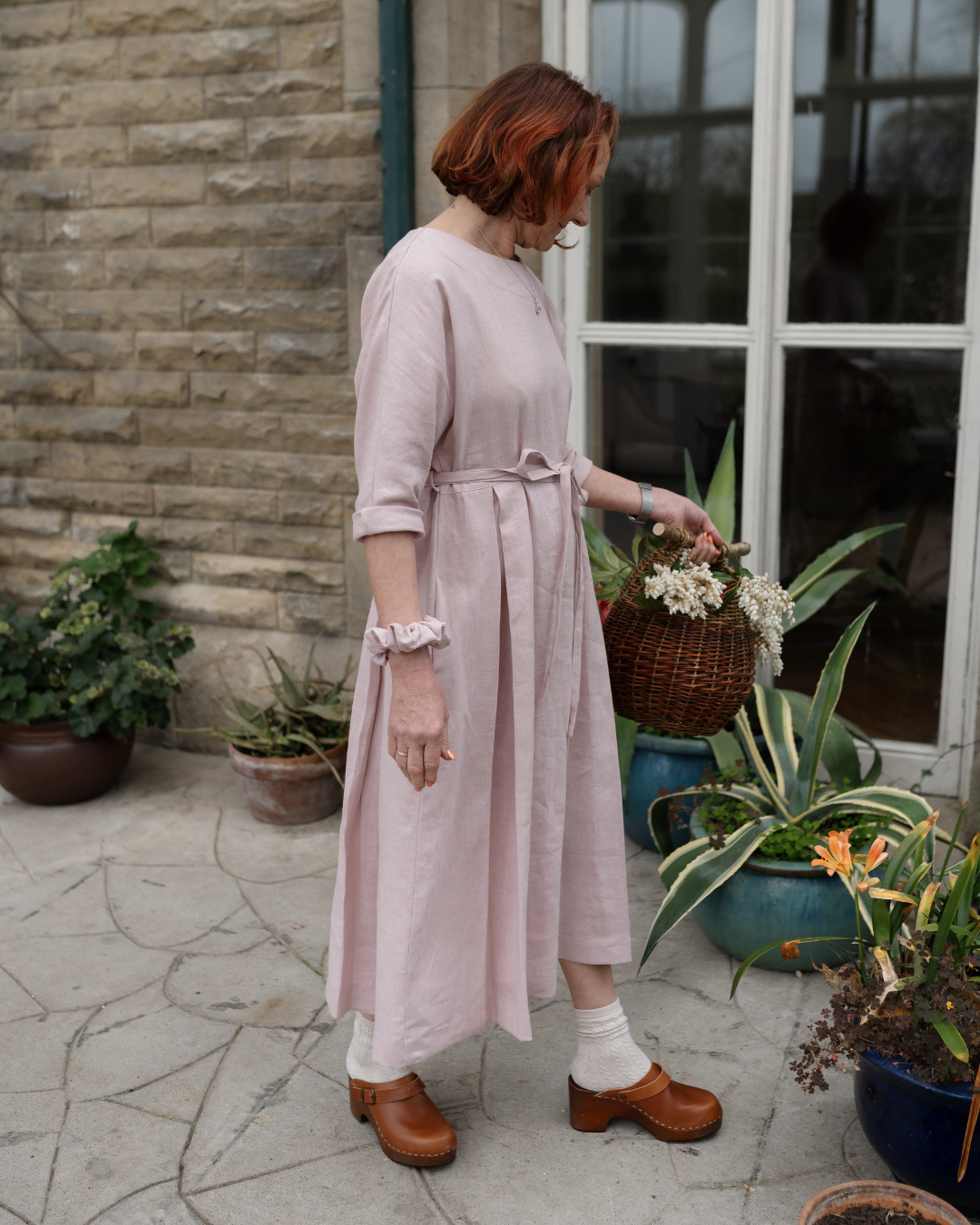 Womens Linen Dress | Pleated Dress | Size 6-24 | sustainable fashion brand