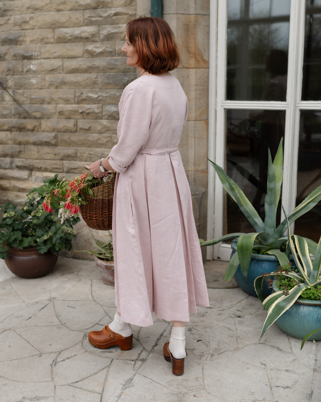 Womens Linen Dress | Pleated Dress | Size 6-24 | sustainable fashion brand