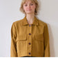 Ladies  short cotton twill jacket. Sustainable brand, sizes 6- 20 