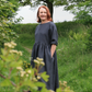 Womens Midi Dress | Irish Linen Dress | Size 6-24 | sustainable fashion brand