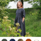 Womens Midi Dress | Irish Linen Dress | Size 6-24 | sustainable fashion brand