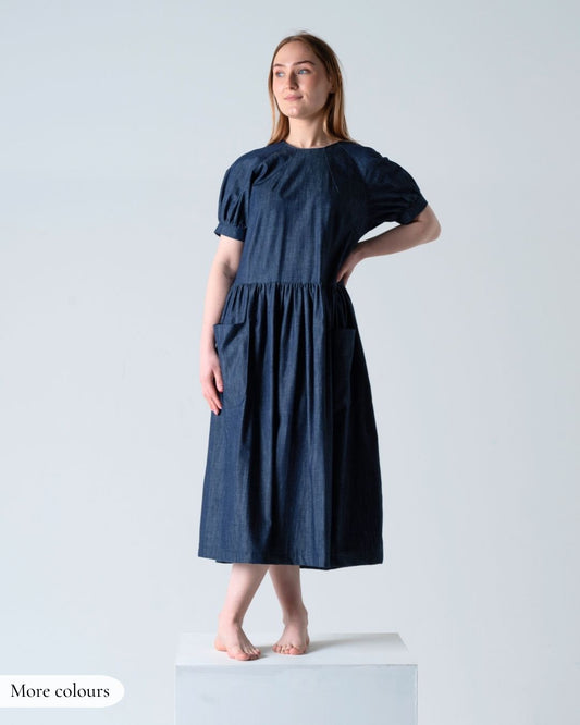 MOLLY | short sleeve dress | cotton