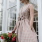 FRIDA | wrap dress | linen