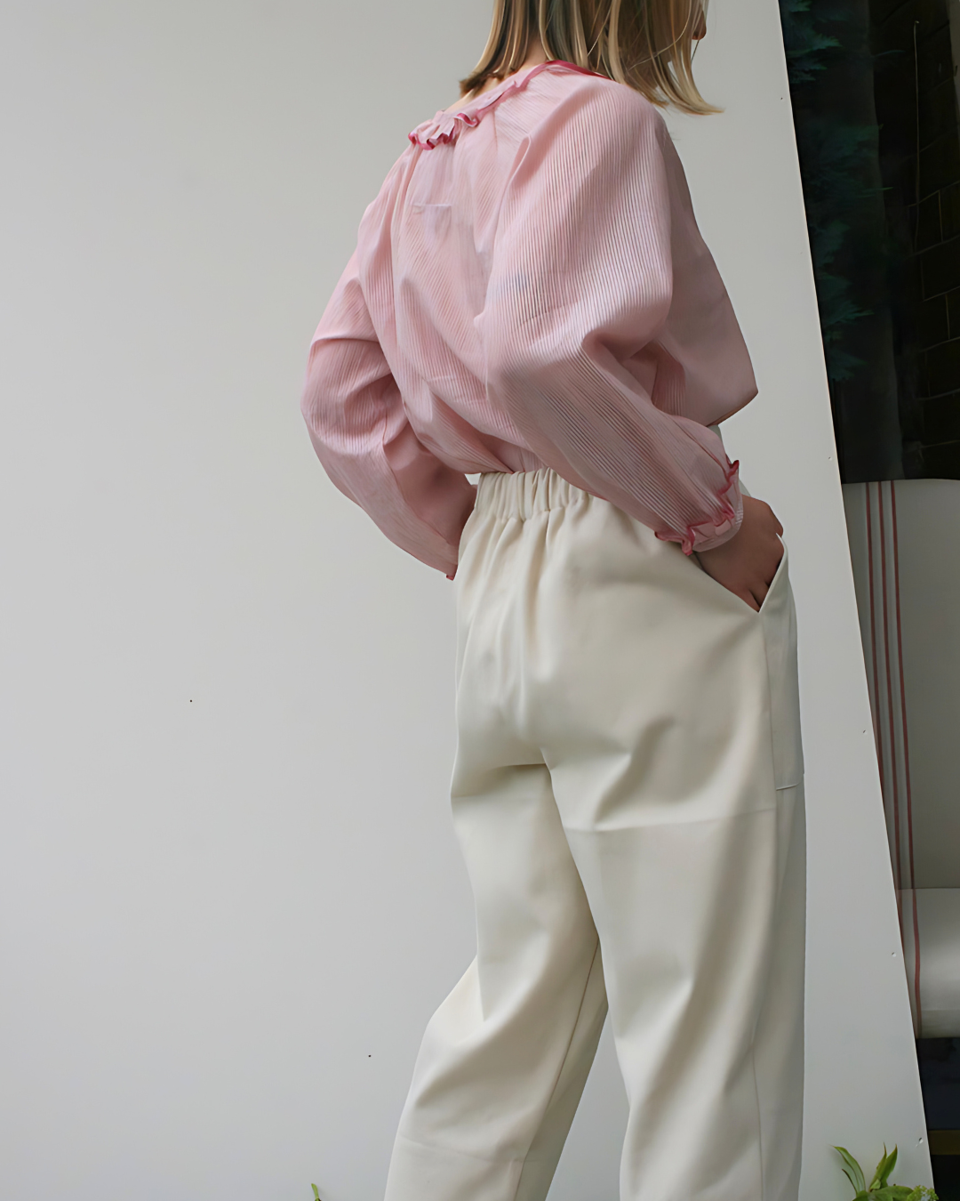 Wide Leg Trouser | flattering trouser | womens trouser