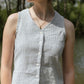 LOOMING | Waistcoat | linen