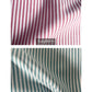 Two fabric swatches with 'Raspberry' and 'Teal' labels on a white background.