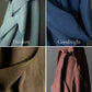 Four fabric swatches labeled 'Darwen', 'Goodnight', 'Knapsack', and 'Burdock' on a dark background.