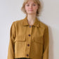 Ladies  short cotton twill jacket. Sustainable brand, sizes 6- 20 