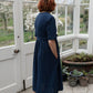 Short sleeve wrap front dress with tie belt. Withnell sustainable fashion sizes 6 - 20 