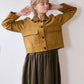 Ladies  short cotton twill jacket. Sustainable brand, sizes 6- 20 