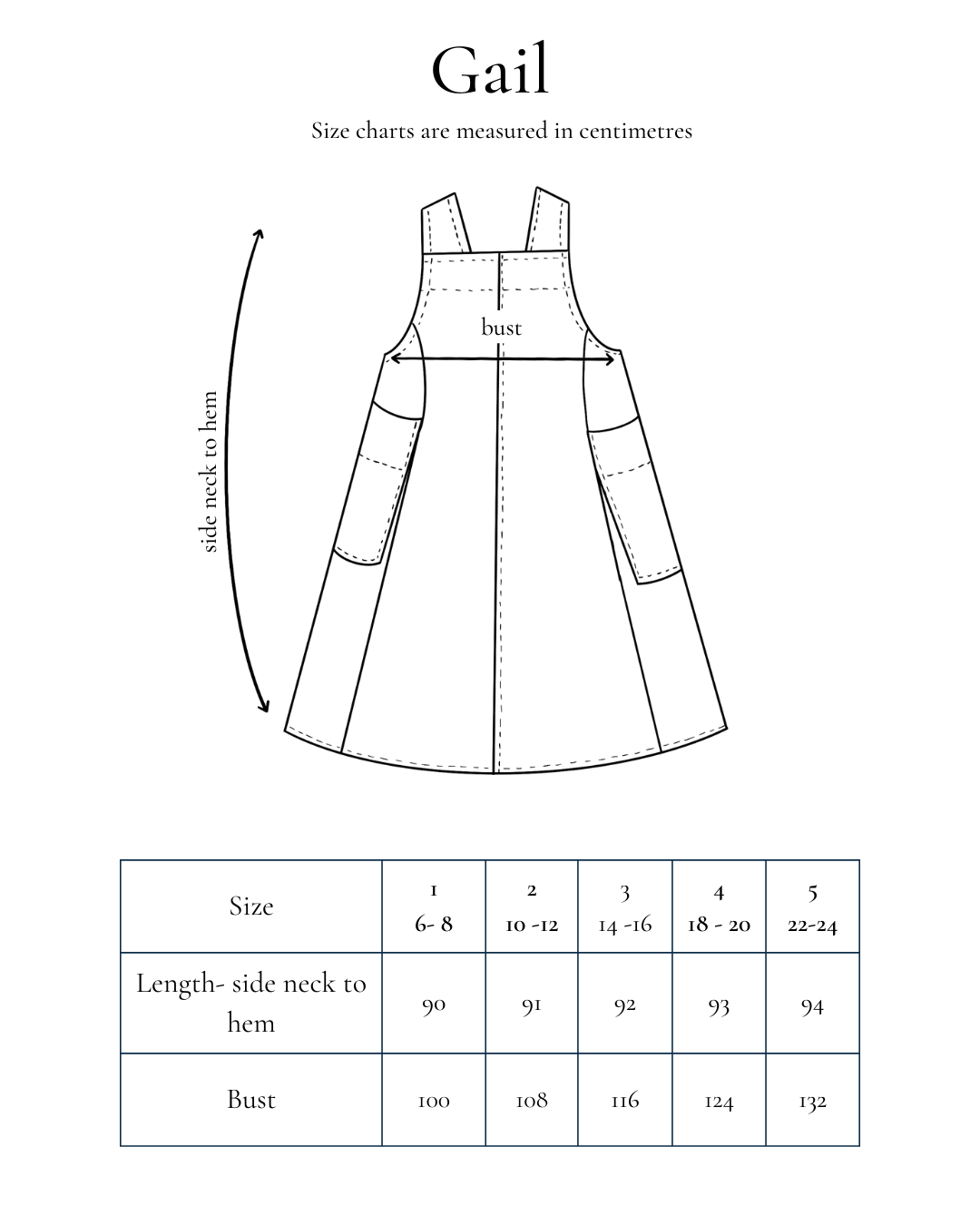 Womens Dress | Pinafore Dress | Size 6-24 | sustainable fashion brand